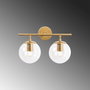 Opviq Roe - 10730 Lámpara de Pared Oro Brillante